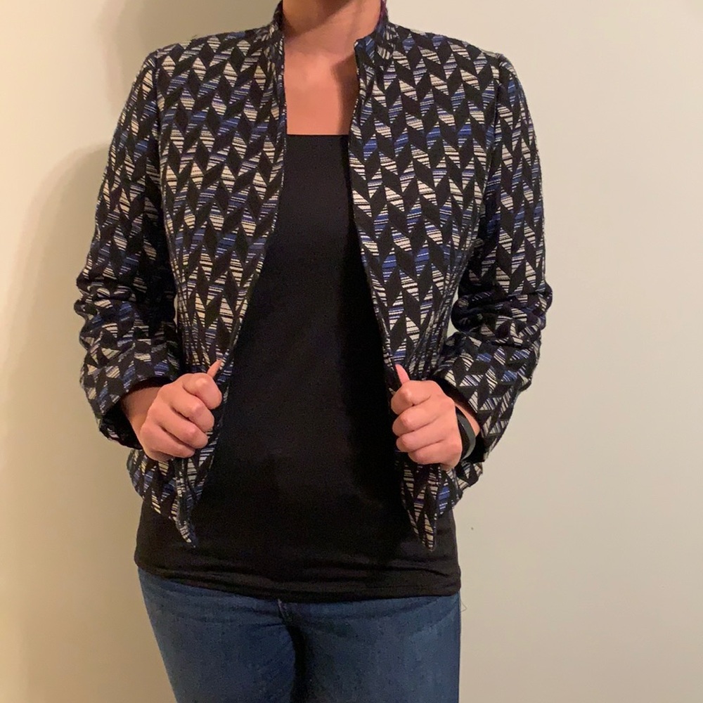 Patterned Blazer by Kasper